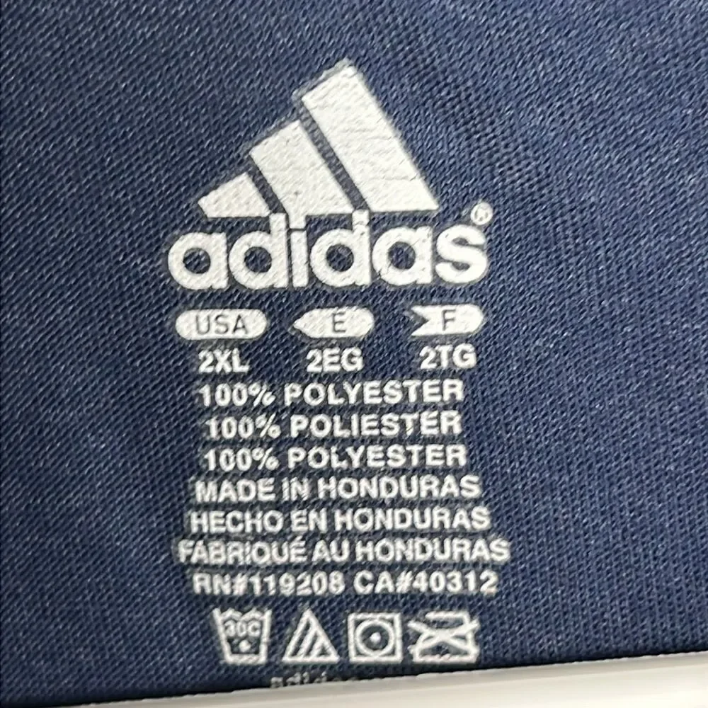 🔥🏀 OKLAHOMA CITY THUNDER NBA Adidas ClimaLite Performance LS Tee 2XL - PERFECT